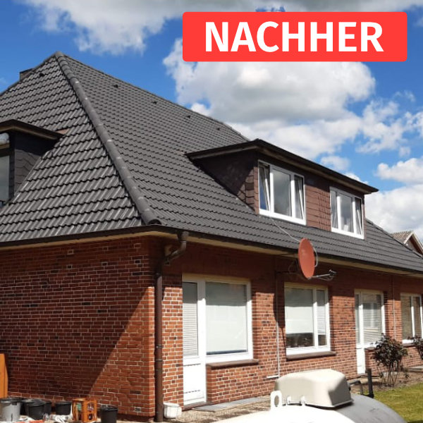 Dach nach der Dachbeschichtung Celle