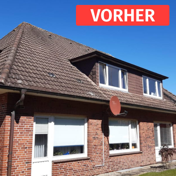 Dach vor der Dachbeschichtung Celle